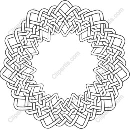 Elegant Circular Knot