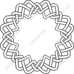 Elegant Knot Frame