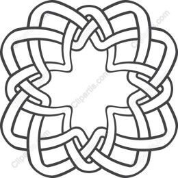 Interwoven Floral Pattern