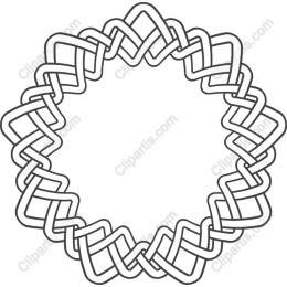 Elegant Interwoven Decorative Frame