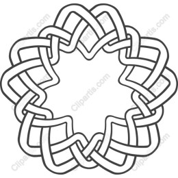 Elegant Interwoven Knot