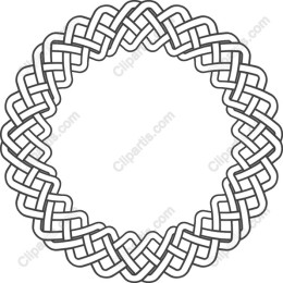 Intricate Circular Knot