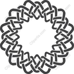 Intricate Circular Knot