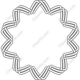 Elegant Interlaced Star
