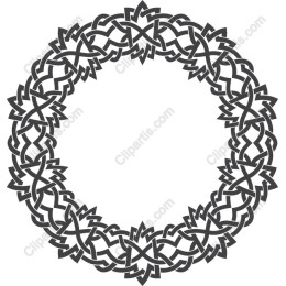 Ornate Circular Celtic Knot