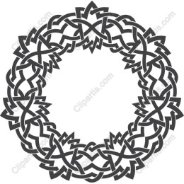 Intricate Celtic Knot Wreath