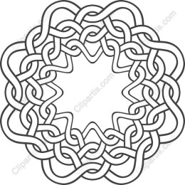 Intricate Knot Pattern
