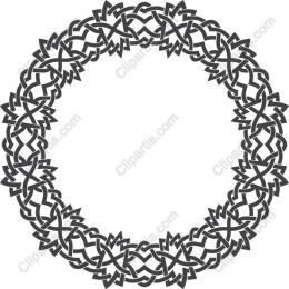 Intricate Circular Knot