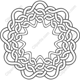 Elegant Knot Mandala