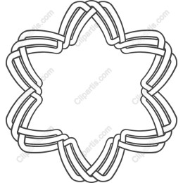 Geometric Star Frame