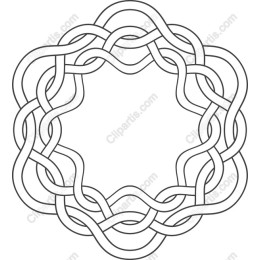 Elegant Knot Frame