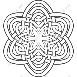 Intricate Star Pattern