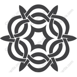 Intricate Geometric Starburst