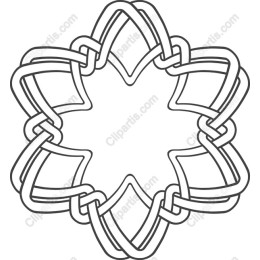 Elegant Geometric Flower - Files