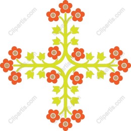 Floral Cross