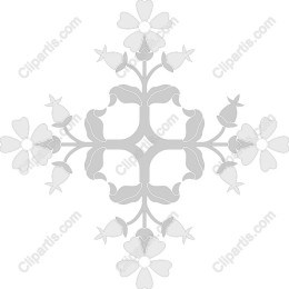 Elegant Floral Ornament