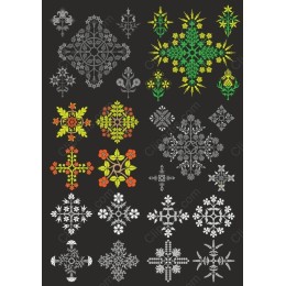 Floral & Geometric Set