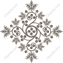 Elegant Floral Swirl