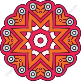 Vibrant Star-Shaped