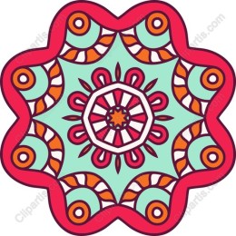 Vibrant Mandala