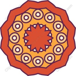 Geometric Blossom Mandala
