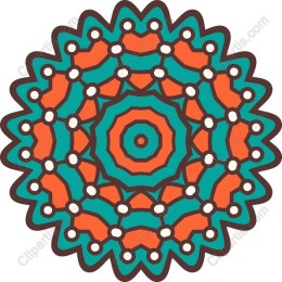 Vibrant Mandala