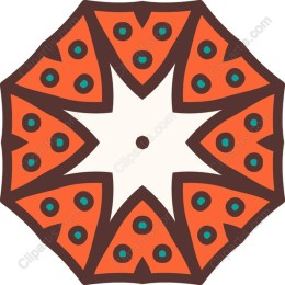 Vibrant Star Motif