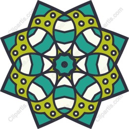 Geometric Floral Mandala