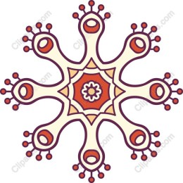 Vibrant Snowflake
