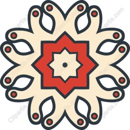 Elegant Geometric Floral