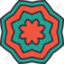Vibrant Floral Layered work