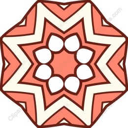 Coral Star Geometric
