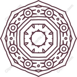  Mandala - Elegant Circular Pattern