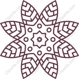 Intricate Floral Star