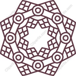 Geometric Star Mandala