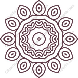 Mandala Leaf