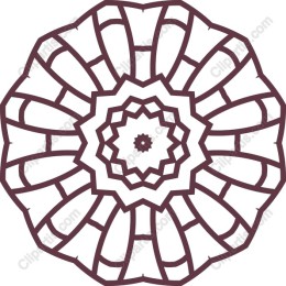 Elegant Geometric Mandala