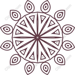 Elegant Geometric Floral