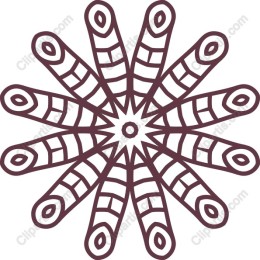 Intricate Mandala Star