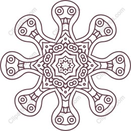 Elegant Snowflake
