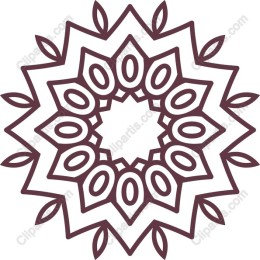 Elegant Floral Mandala