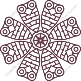 Handcrafted Floral Mandala
