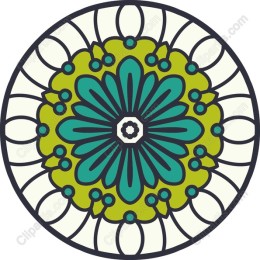 Elegant Floral Mandala