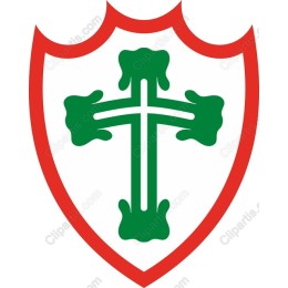 Shield Emblem with Green Cross