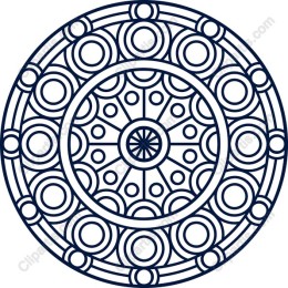 Elegant Geometric Mandala
