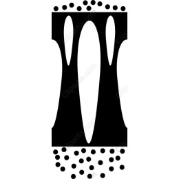 Abstract Black and White