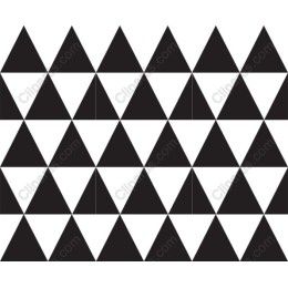 Black and White Triangle Pattern