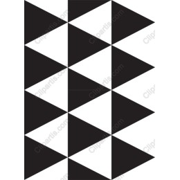 Black Triangle Geometric Pattern