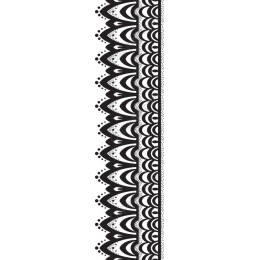 Elegant Black-and-White Border