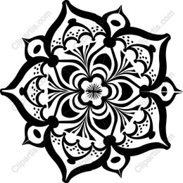 Elegant Floral Mandala